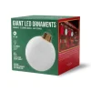 HoliGlow Inflatable LED Ornament - 20" White