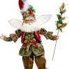 22.5" Holly and Ivy Fairy on Base - Mark Roberts