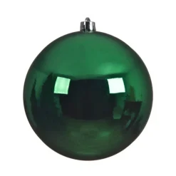 5.5" Holly Green Shatterproof Ornament