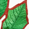 30" Holly Leaves Spray - Red & Green