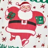12.5"H x 6"L "Santa Saw Your Profile" Sign