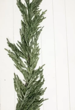 48” Iced Garden Norfolk Pine Garland