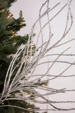 45” Iced Willow Spray