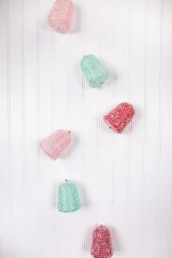 46” Ice Gumdrop Ornament Garland