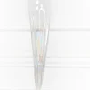 13" Iridescent Finial Glass Ornament