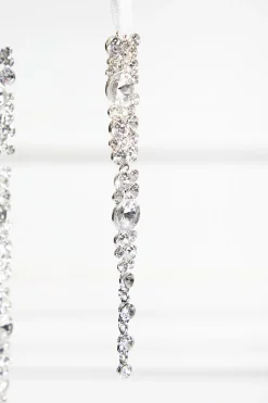 Jewel Icicle Ornaments - Set of 2