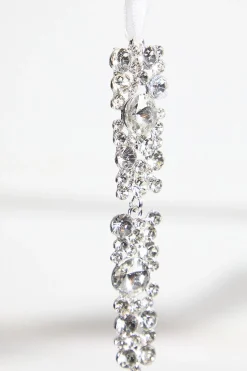 Jewel Icicle Ornaments - Set of 2