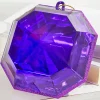 6" Jewel Ornament - Purple