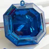 6" Jewel Ornament - Sapphire