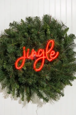 13.6"Jingle Lit Neon Sign