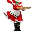 24" Joyful Mrs.Claus with Tray - Mark Roberts