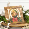 10" Joy with The Holy Family Sign