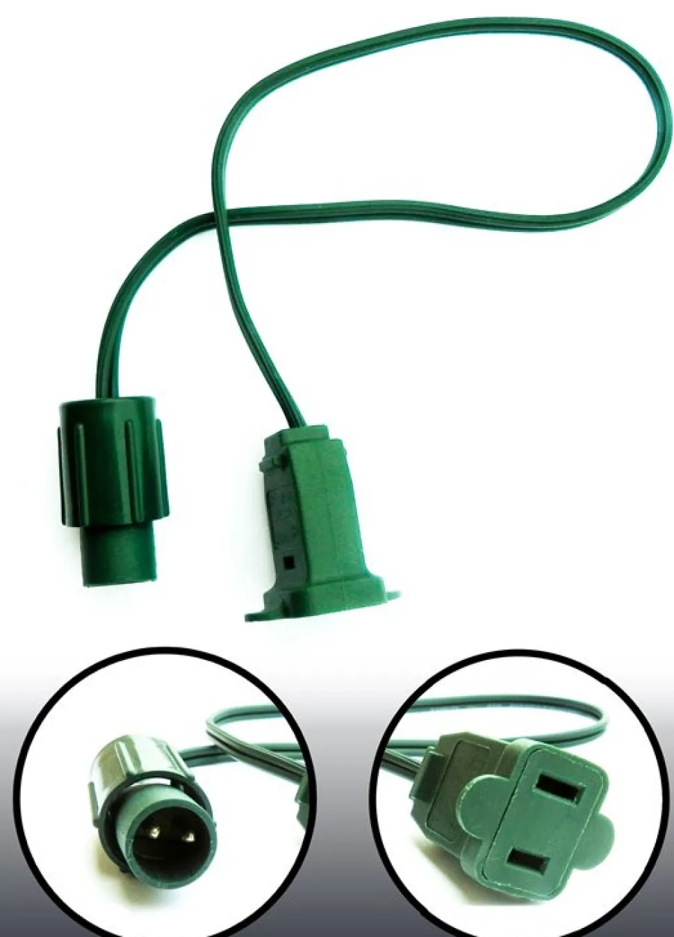 12" Jumper Coaxial Converter Cord