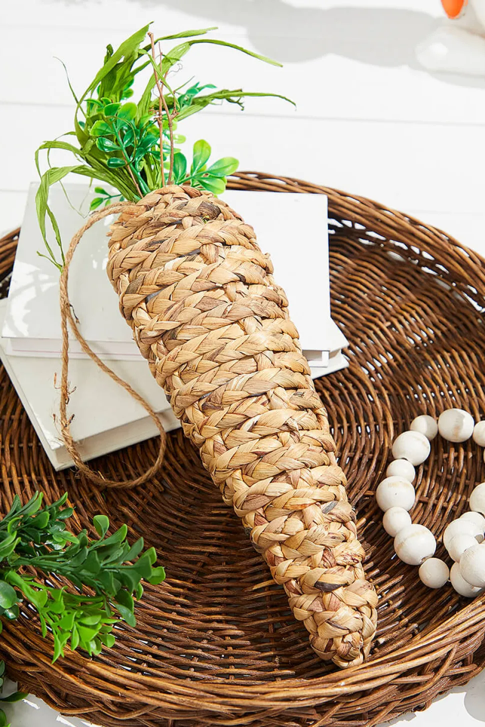 19" Jute Carrot Ornament