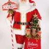 Karen Didion Lighted North Pole Santa