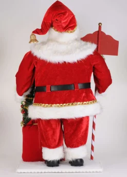 Karen Didion Lighted North Pole Santa