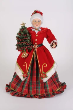 20" Karen Didion Lighted Traditional Mrs. Claus