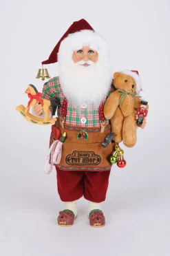17" Karen Didion Toymaker Santa