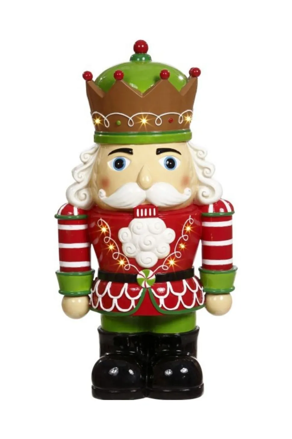18.5" King Nutcracker with Lights - Mark Roberts