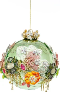 5" Kings Jewel Ball Ornament, Mint - Mark Roberts