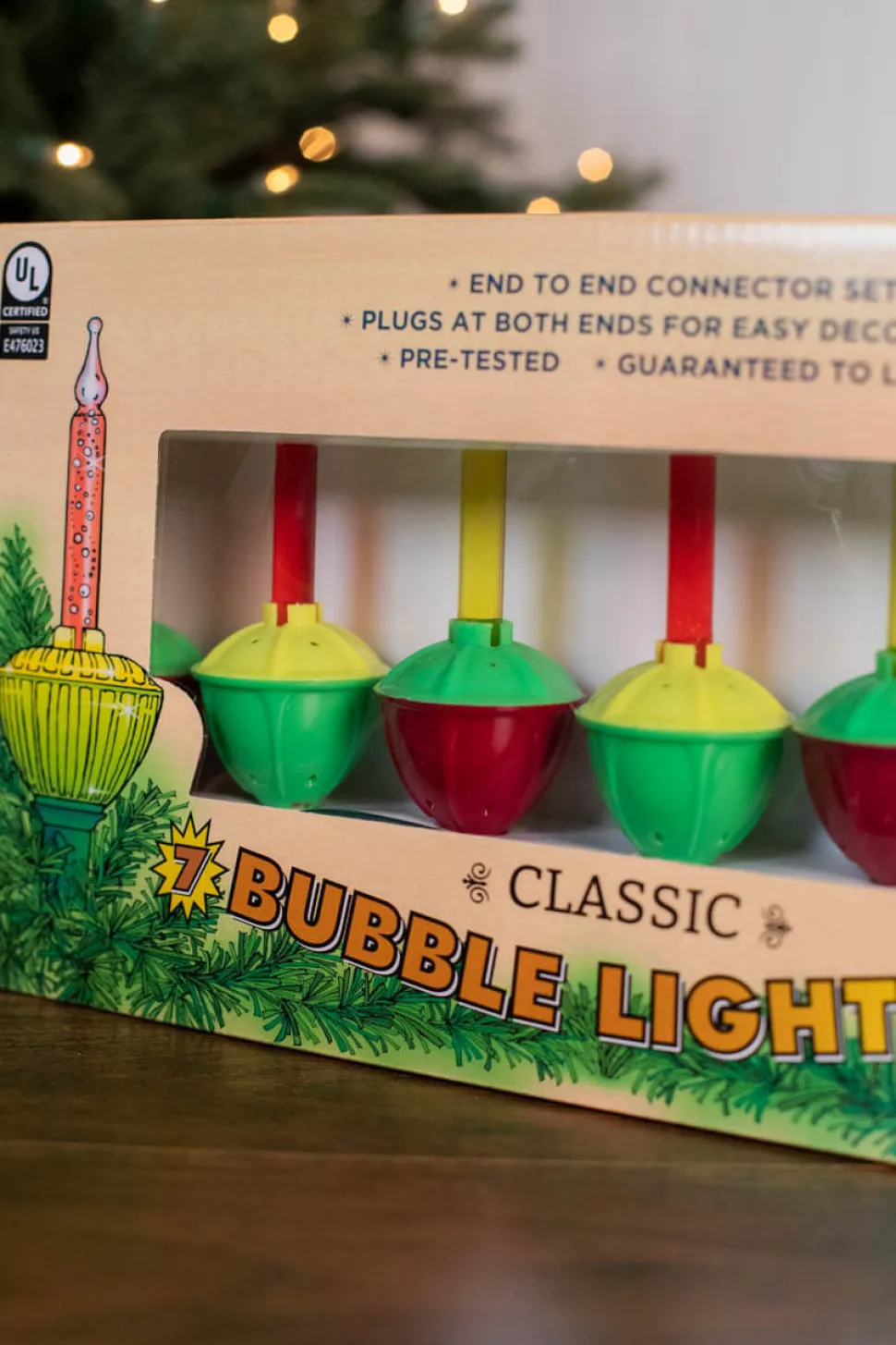 Kurt S. Adler Classic 7 Bubble Light Set