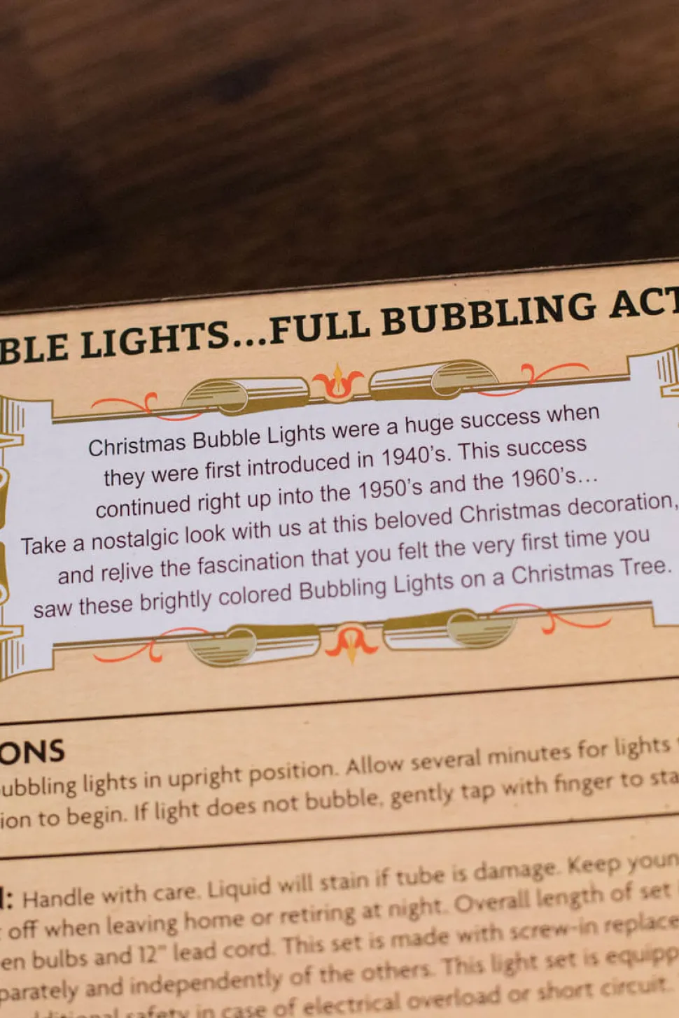 Kurt S. Adler Classic 7 Bubble Light Set