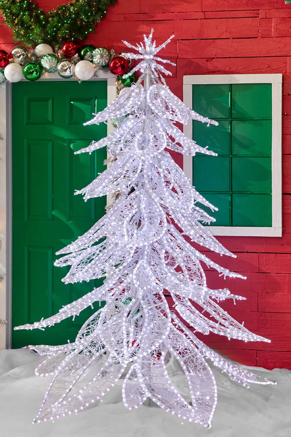 7.5' LED Christmas Tree - Warm/Cool White