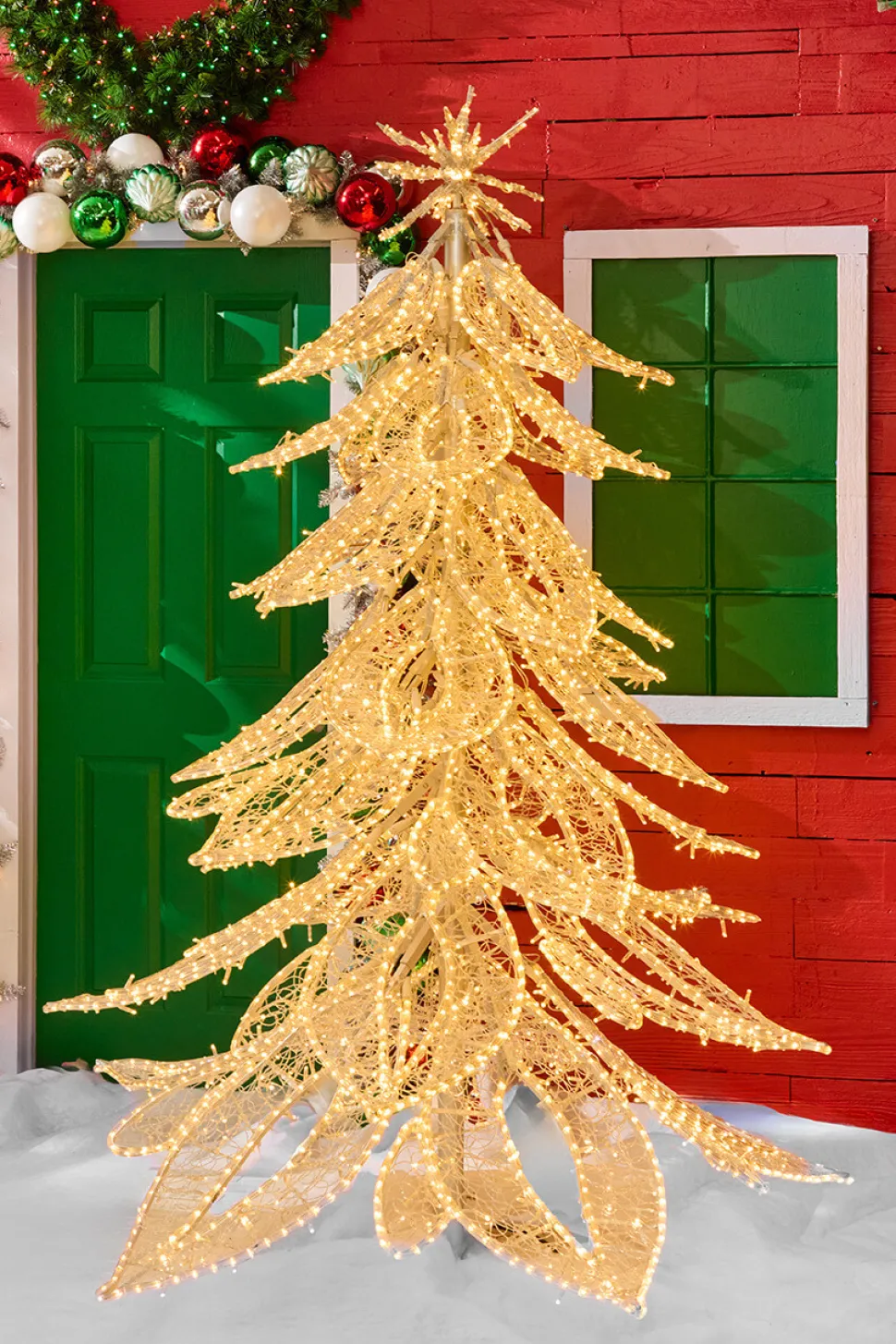 7.5' LED Christmas Tree - Warm/Cool White