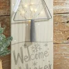 24” LED Holiday Tree Wall Decor