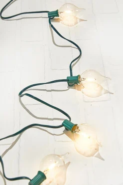 128" LED Retro Kismet Light Strand X8 - Clear