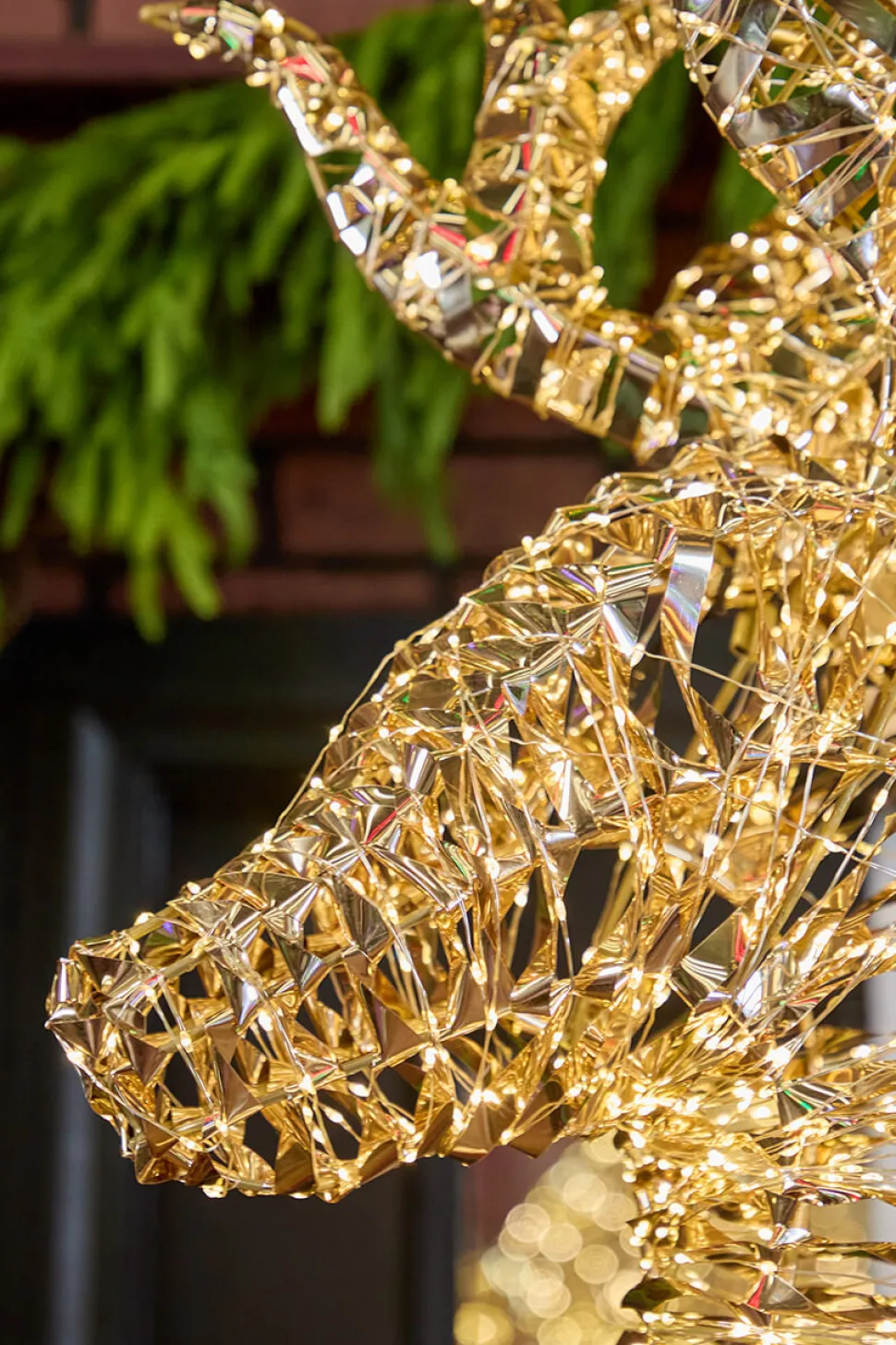 8.9' LED Standing Reindeer - 5200L