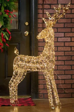 4.3' LED Standing Reindeer - 960L