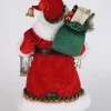 20" Lighted Christmas Stories Santa