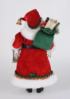 20" Lighted Christmas Stories Santa