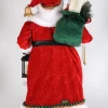 36" Lighted Christmas Stories Santa