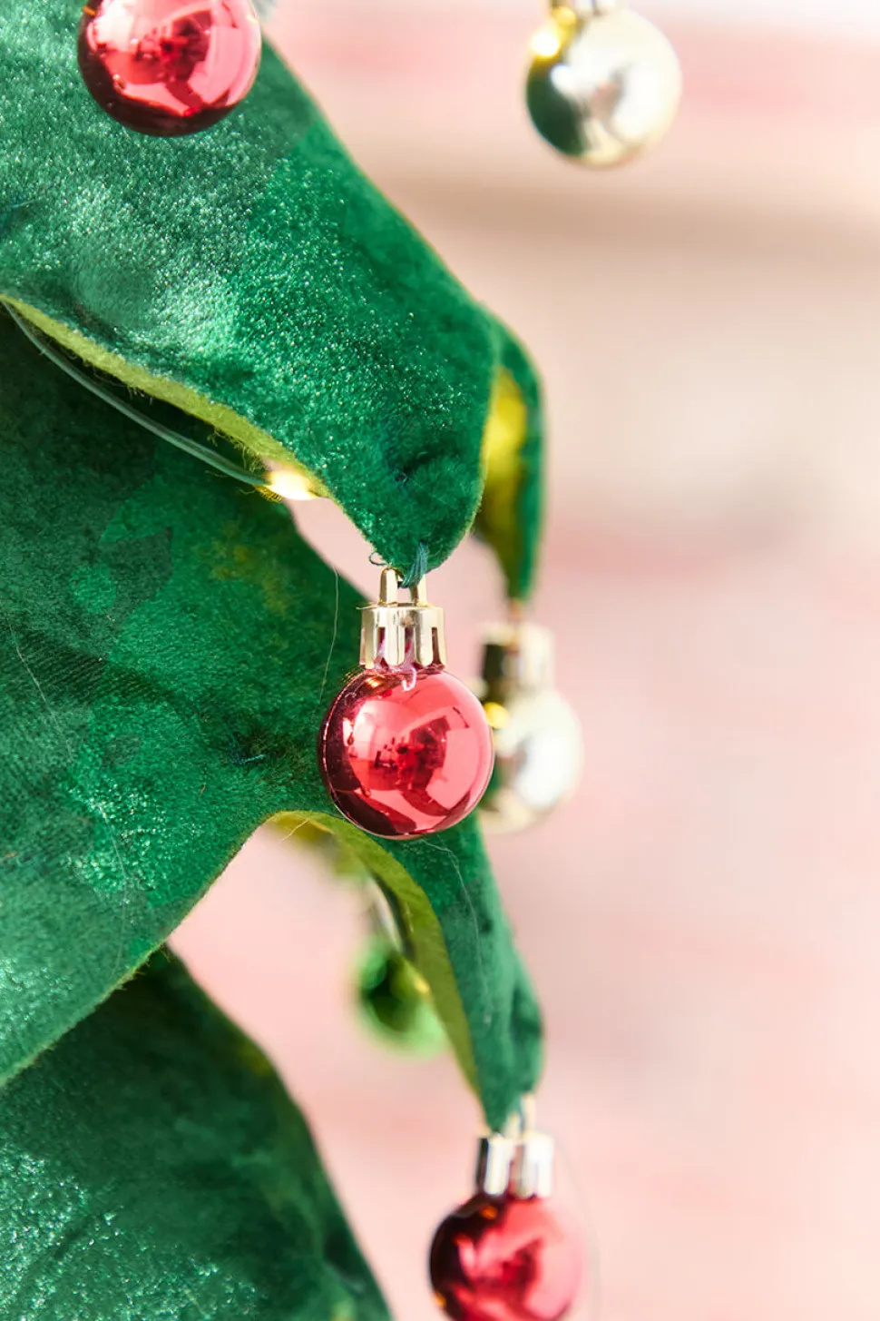 27.5" Lighted Collapsible Holiday Tree