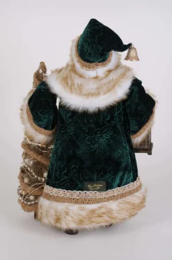 Lighted Emerald Woods Santa
