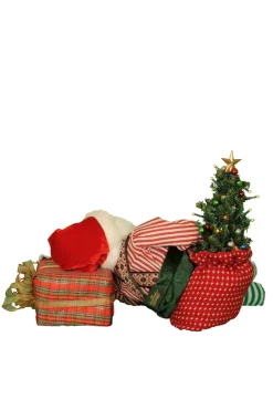 Lighted Napping Santa