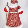 Lighted Red Couture Santa