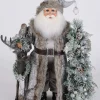Lighted Snow Covered Wilderness Santa