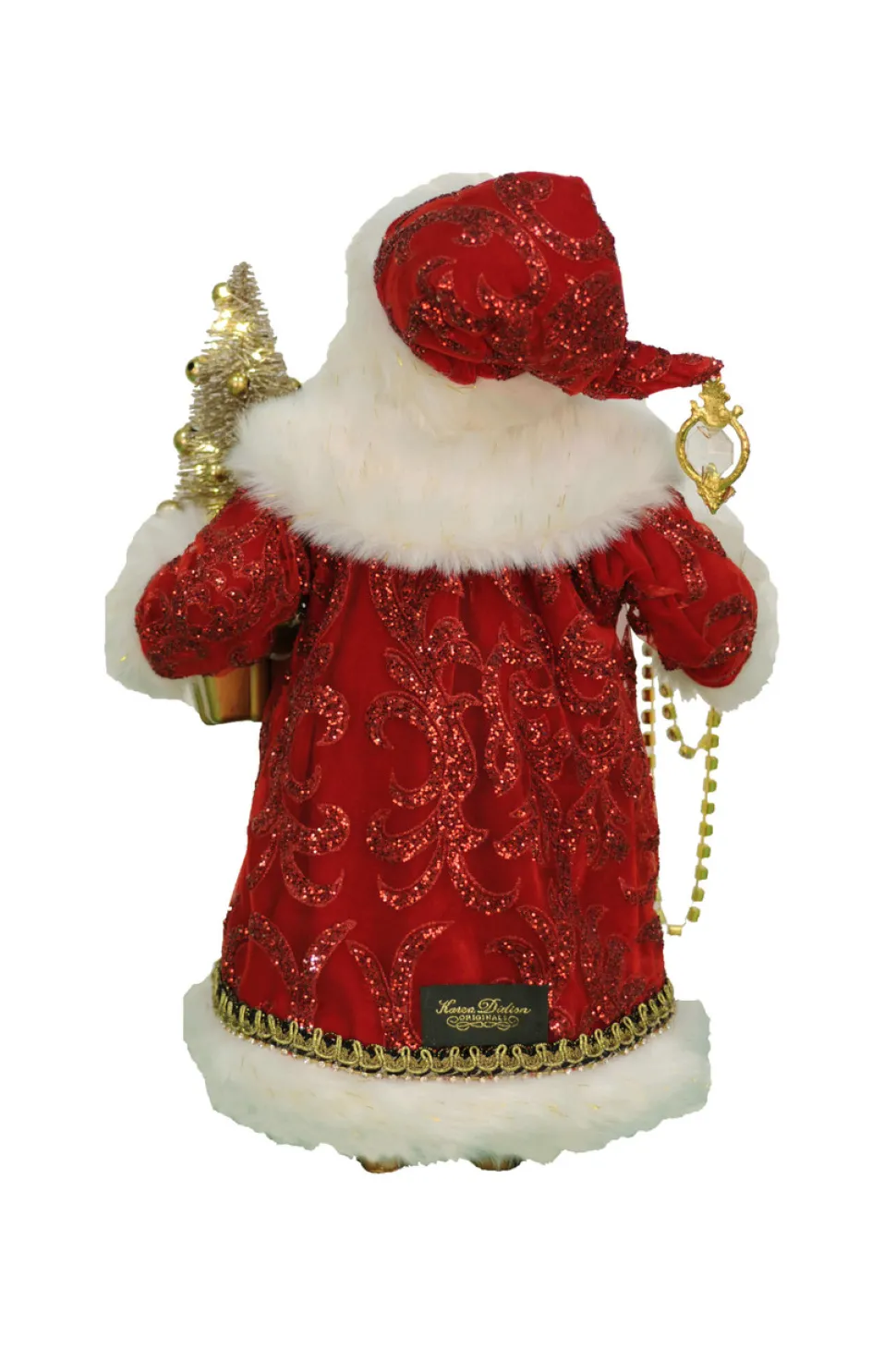Lighted Traditional Elegance Santa