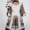 Lighted Winter Woods Santa