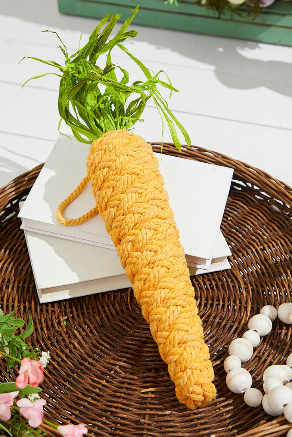 18" Light Orange Carrot Ornament