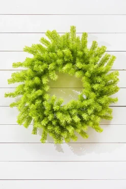 30" Lime Green Wreath