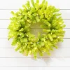 30" Lime Green Wreath with LED Lights