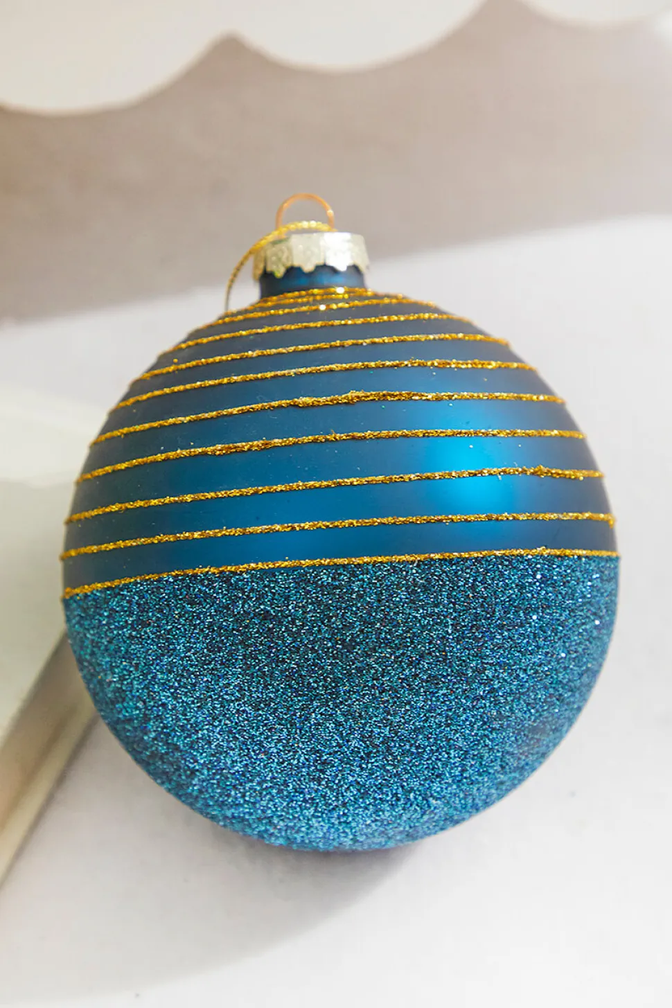 4” Line Ball Ornament