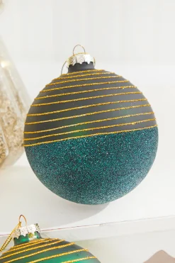 4” Line Ball Ornament