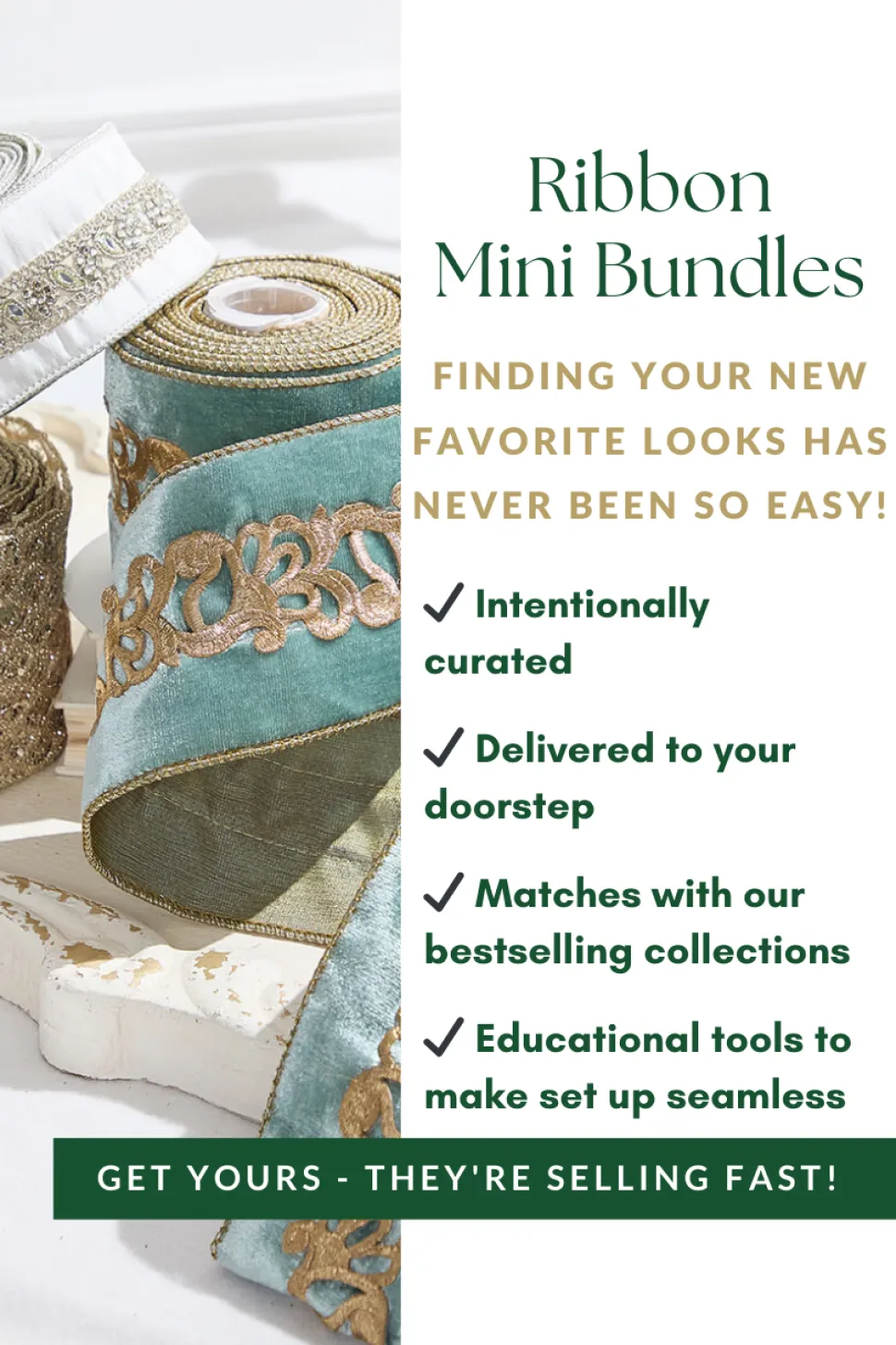 Luxe Noel Ribbon Mini Bundle