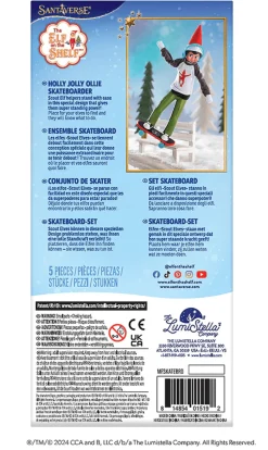 MagiFreez® Holly Jolly Ollie Skateboard Set