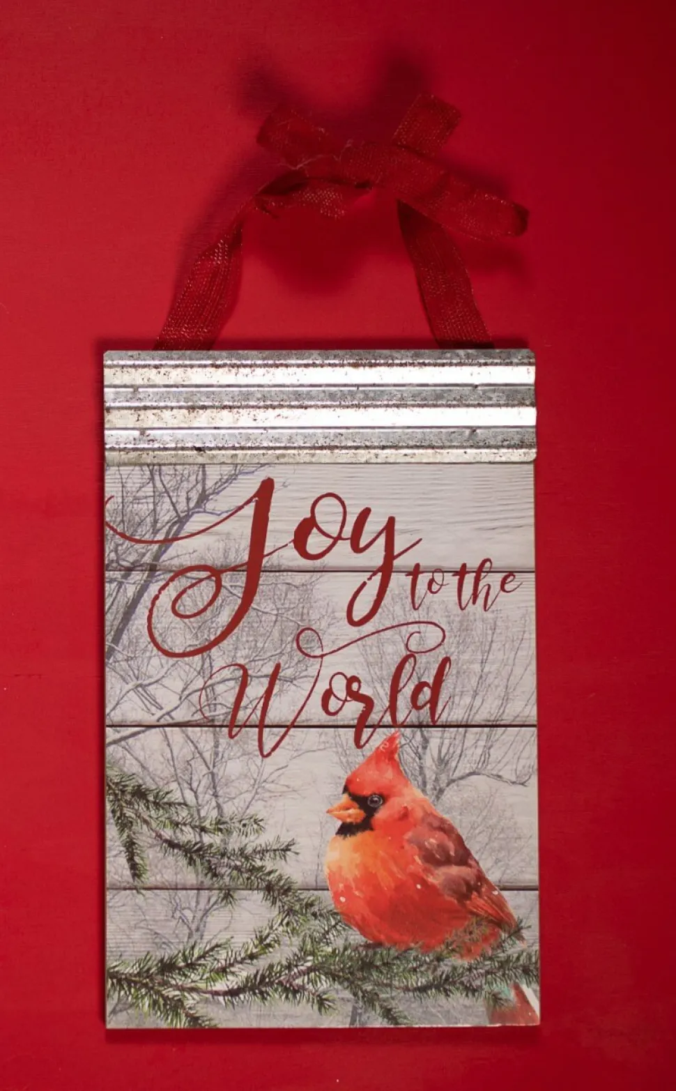 Metal Cardinal Wall Decor